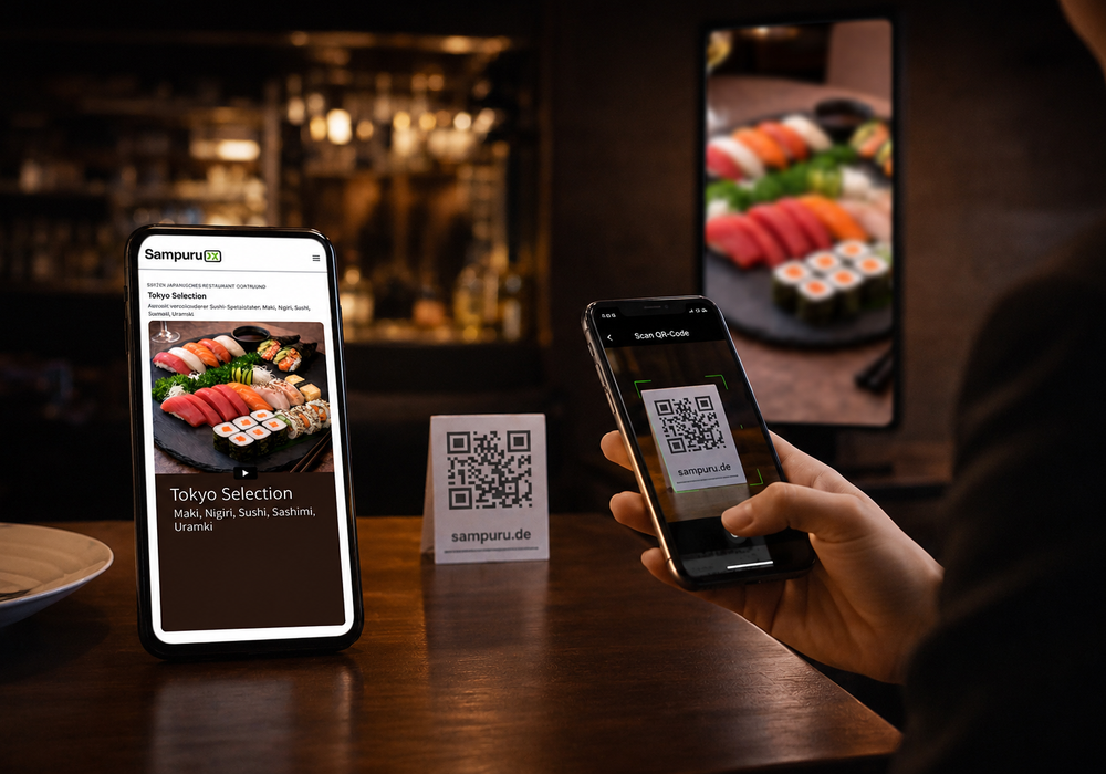 Kunde-scannt-QR-Code
